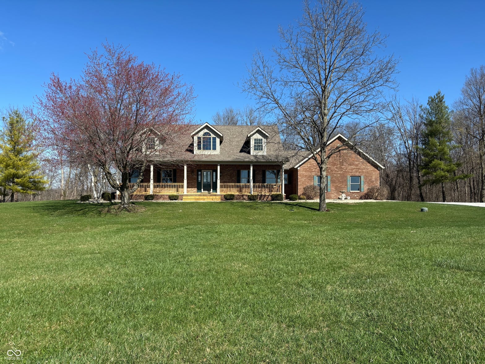 Front exterior at 3516 W 900 South, Milroy, IN