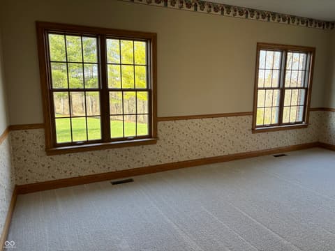 Primary bedroom at 3516 W 900 South, Milroy, IN