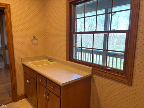 Laundry room at 3516 W 900 South, Milroy, IN