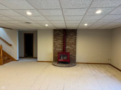 Basement at 3516 W 900 South, Milroy, IN