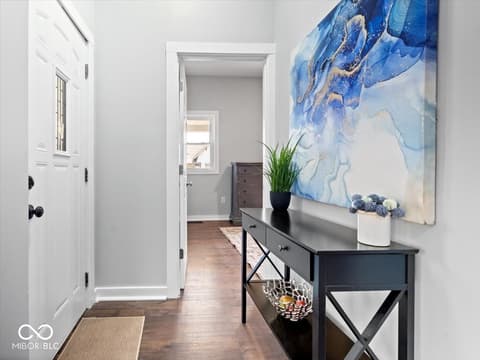 Hallway at 1302 Laurel Street, Indianapolis, IN