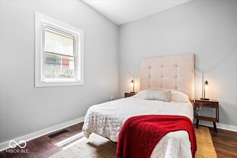 Bedroom at 1302 Laurel Street, Indianapolis, IN