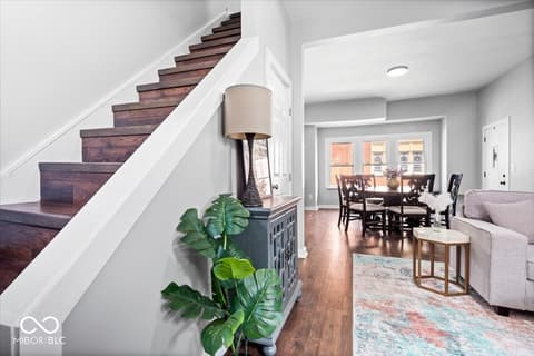 Stairs — 1302 Laurel Street, Indianapolis, IN