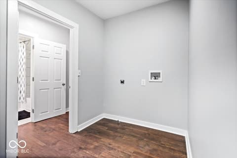 Laundry room at 1302 Laurel Street, Indianapolis, IN