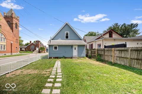 Backyard at 1302 Laurel Street, Indianapolis, IN