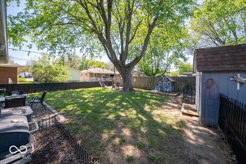 Yard at 330 Gilbert Avenue, Beech Grove, IN