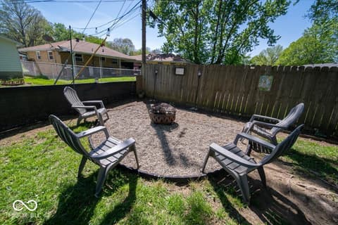 Yard at 330 Gilbert Avenue, Beech Grove, IN