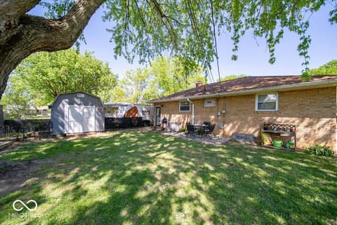 Backyard at 330 Gilbert Avenue, Beech Grove, IN