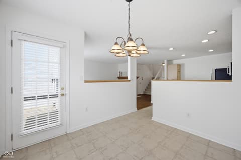 Kitchen at 12706 Brewton Street, Fishers, IN — Bright updated kitchen with open layout and modern fixtures.