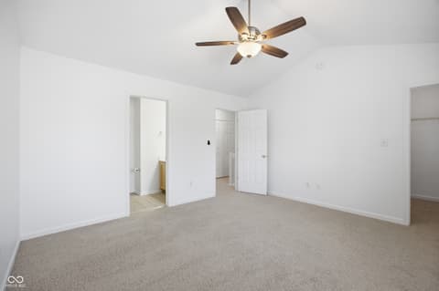 Primary bedroom at 12706 Brewton Street, Fishers, IN