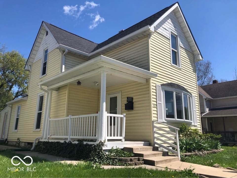 Front exterior at 1520 Noble Street, Anderson, IN