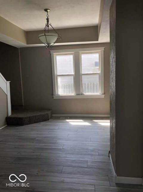 Dining room at 1520 Noble Street, Anderson, IN