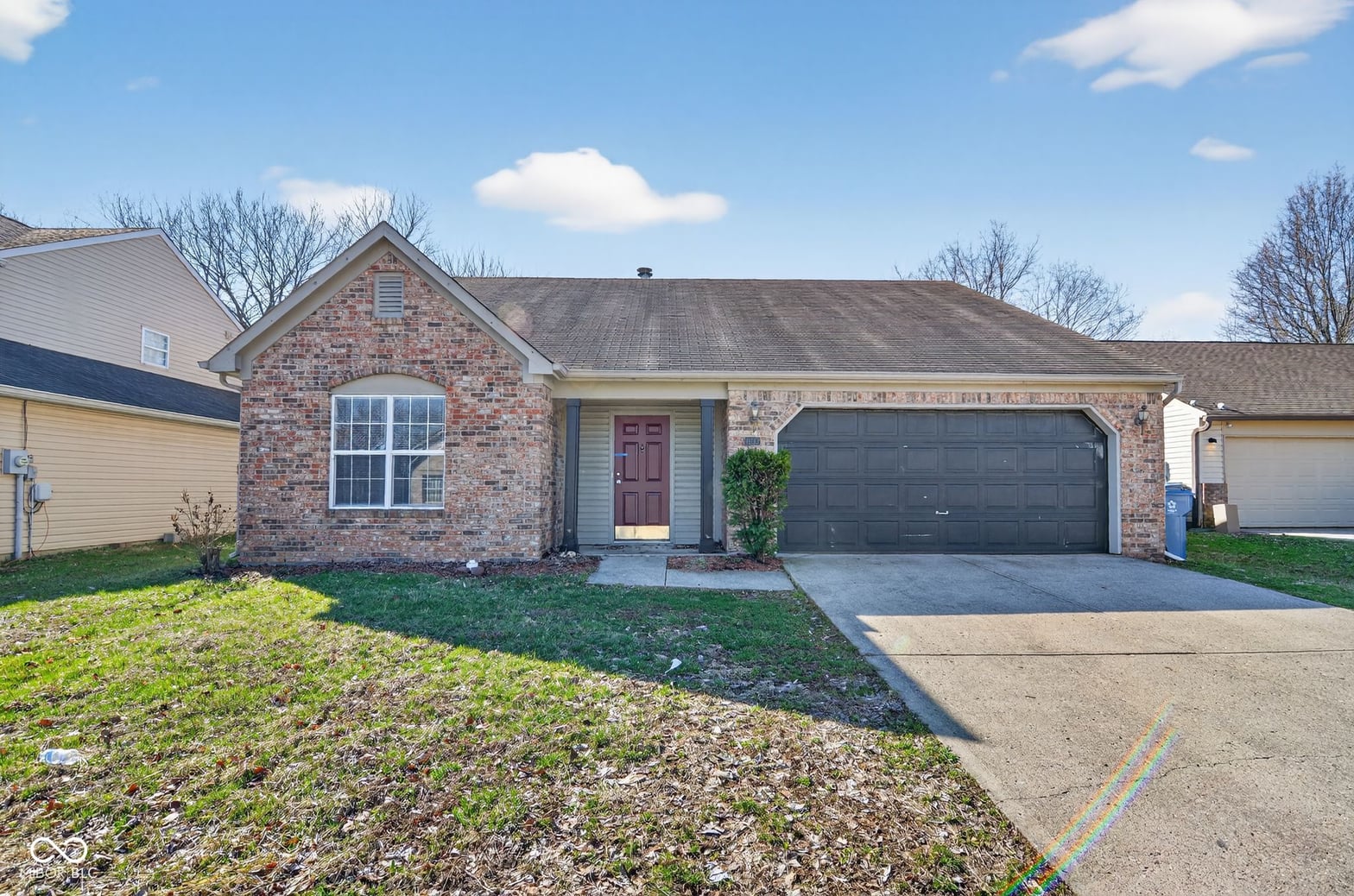 Front exterior at 6233 Tybalt Place, Indianapolis, IN