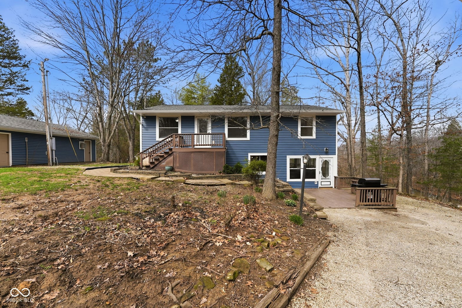 Front exterior at 7169 Brown Park Trace, Freetown, IN