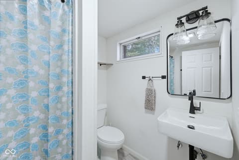 Bathroom at 7169 Brown Park Trace, Freetown, IN