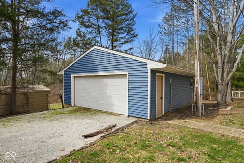 Garage at 7169 Brown Park Trace, Freetown, IN