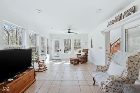 Bonus room at 7169 Brown Park Trace, Freetown, IN