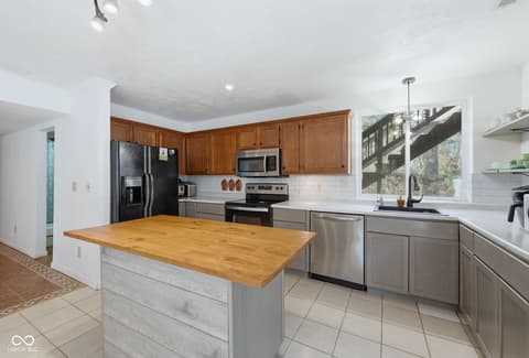 Kitchen at 7169 Brown Park Trace, Freetown, IN