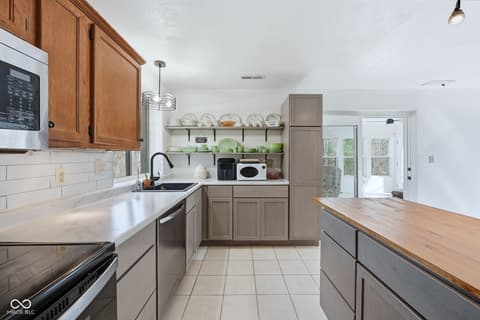 Kitchen at 7169 Brown Park Trace, Freetown, IN