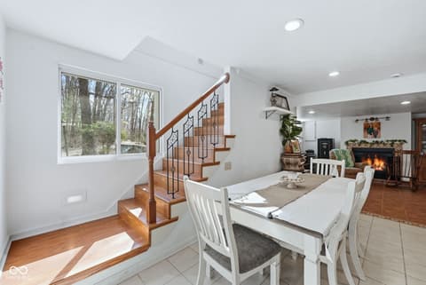 Dining room at 7169 Brown Park Trace, Freetown, IN