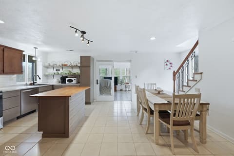 Kitchen at 7169 Brown Park Trace, Freetown, IN