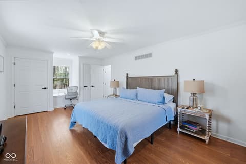 Bedroom at 7169 Brown Park Trace, Freetown, IN