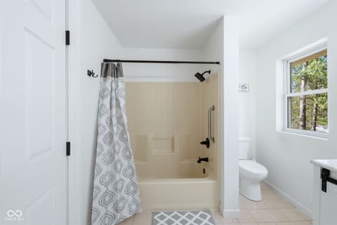 Bathroom at 7169 Brown Park Trace, Freetown, IN