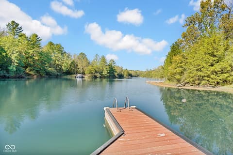 Dock — 1643 N Oak N Pine Lane, Center Point, IN
