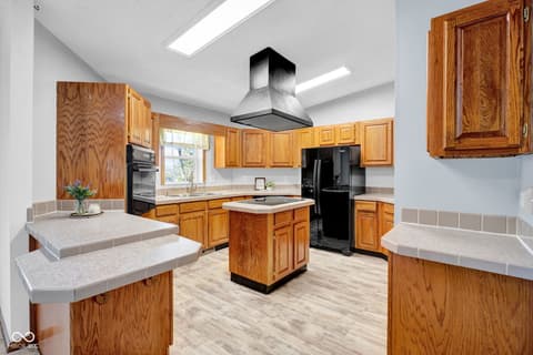 Kitchen at 1643 N Oak N Pine Lane, Center Point, IN