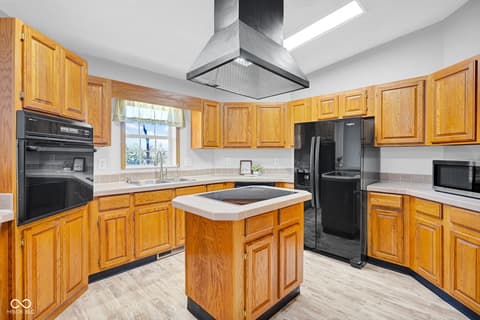 Kitchen at 1643 N Oak N Pine Lane, Center Point, IN