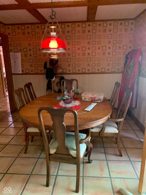 Dining room at 5629 Gray Road, Indianapolis, IN