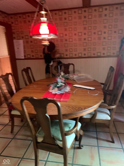 Dining room at 5629 Gray Road, Indianapolis, IN