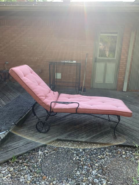 Outdoor living area at 5629 Gray Road, Indianapolis, IN