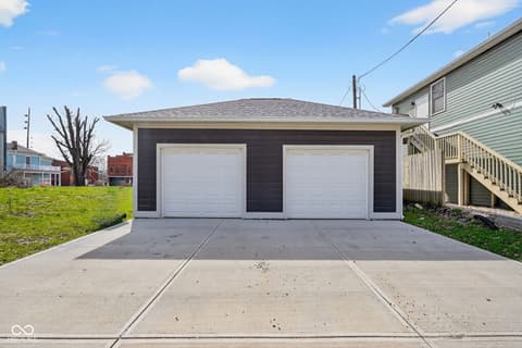 Garage at 1622 Prospect Street, Indianapolis, IN