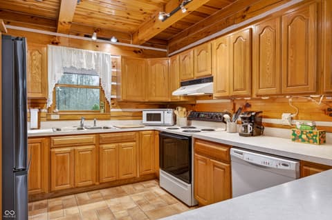 Kitchen at 187 Cabin Creek Lane, Morgantown, IN