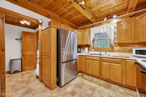 Kitchen at 187 Cabin Creek Lane, Morgantown, IN