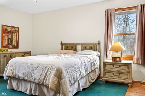 Bedroom at 187 Cabin Creek Lane, Morgantown, IN