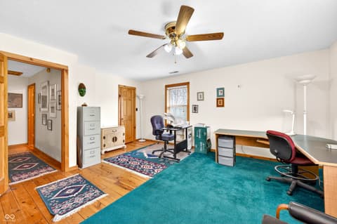 Bedroom at 187 Cabin Creek Lane, Morgantown, IN