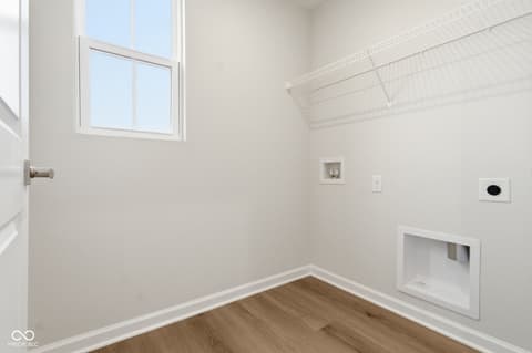 Laundry room at 4123 Palermo Drive, Indianapolis, IN