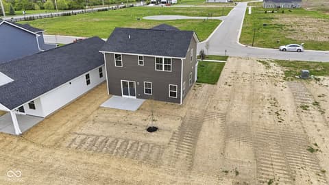 Aerial view at 4123 Palermo Drive, Indianapolis, IN