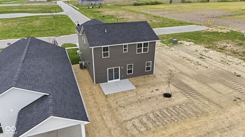 Aerial view at 4123 Palermo Drive, Indianapolis, IN