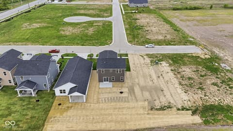 Aerial view at 4123 Palermo Drive, Indianapolis, IN