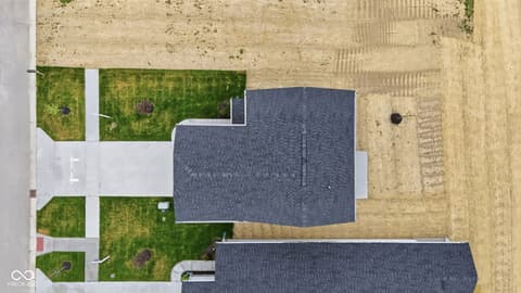 Aerial view at 4123 Palermo Drive, Indianapolis, IN