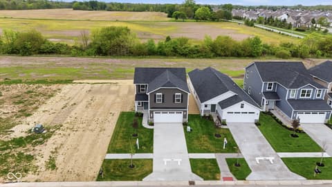 Aerial view at 4123 Palermo Drive, Indianapolis, IN
