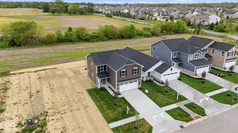 Aerial view at 4123 Palermo Drive, Indianapolis, IN