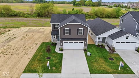 Front exterior at 4123 Palermo Drive, Indianapolis, IN