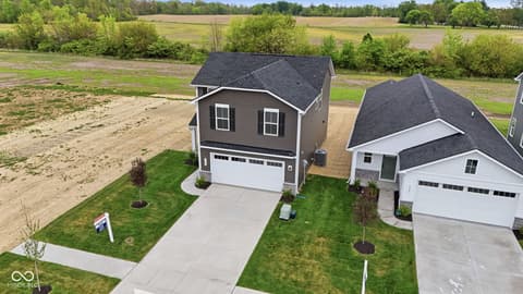 Aerial view at 4123 Palermo Drive, Indianapolis, IN