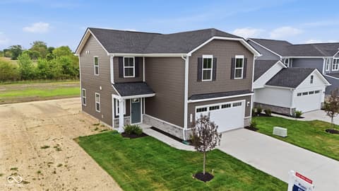 Front exterior at 4123 Palermo Drive, Indianapolis, IN