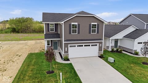Front exterior at 4123 Palermo Drive, Indianapolis, IN