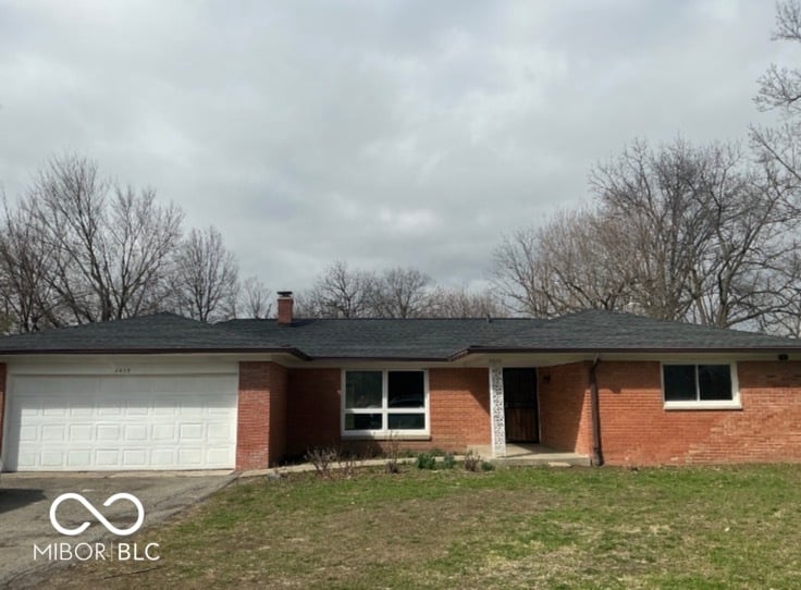 Front exterior at 4302 Clinton Avenue, Indianapolis, IN